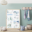 Učitaj sliku u galeriju HIA Kids - Marine Life - personalizirana ilustracija