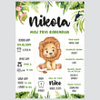 Učitaj sliku u galeriju HIA Kids - Brave Lion - personalizirana ilustracija