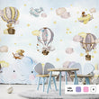 Učitaj sliku u galeriju Among the Clouds - Blue @HIAWorkshop® - Zidna Tapeta - Mural
