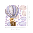 Učitaj sliku u galeriju Bear Among the Clouds @HIAWorkshop® - Naljepnice za zid dječje sobe