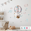 Učitaj sliku u galeriju Bunnies Among the Clouds @HIAWorkshop® - Naljepnice za zid dječje sobe