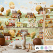 Učitaj sliku u galeriju Autumn Carnival Train @HIAWorkshop® - Zidna Tapeta - Mural