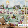 Učitaj sliku u galeriju Spring Carnival Train @HIAWorkshop® - Zidna Tapeta - Mural
