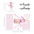 Učitaj sliku u galeriju Fairy Tale Pink @HIAWorkshop® - Naljepnice za zid dječje sobe