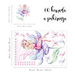 Učitaj sliku u galeriju Fairy Tale Purple @HIAWorkshop® - Naljepnice za zid dječje sobe