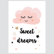 Učitaj sliku u galeriju Sleepy Princess - komplet ilustracija za dječju sobu, 3 kom.