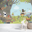 Učitaj sliku u galeriju Vivid Forest Band - Zidna Tapeta - Mural