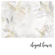 Učitaj sliku u galeriju Elegant Leaves - Zidna Tapeta - Mural
