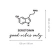 Učitaj sliku u galeriju Serotonin - Naljepnica za zid