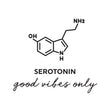 Učitaj sliku u galeriju Serotonin - Naljepnica za zid