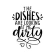 Učitaj sliku u galeriju Dirty Dishes - Naljepnica za zid