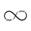Učitaj sliku u galeriju Just Breathe - naljepnica za zid