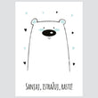 Učitaj sliku u galeriju Ilustracija Za Dječju Sobu - Bear - Ilustracija Za Dječju Sobu