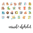 Učitaj sliku u galeriju Slova Naljepnice - Animal2 Alphabet - Dječja Abeceda - Složite Sami Svoje Ime!
