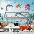Učitaj sliku u galeriju Underwater Friends - Zidna Tapeta - Mural