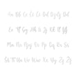 Učitaj sliku u galeriju Watercolor Alphabet 1 - Small - Visina (prvog slova) 15 cm