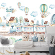 Učitaj sliku u galeriju Zidna Tapeta Za Dječju Sobu - Mural - Baby Train Zidna Tapeta - Mural