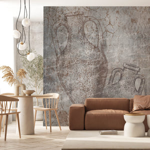 Amphora Elegance - Zidna Tapeta - Mural