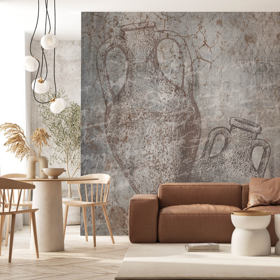 Amphora Elegance - Zidna Tapeta - Mural