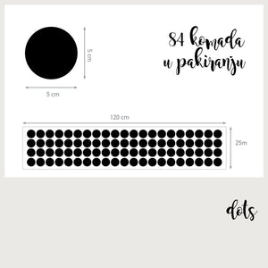 *RASPRODAJA* Dots - Naljepnice za zid