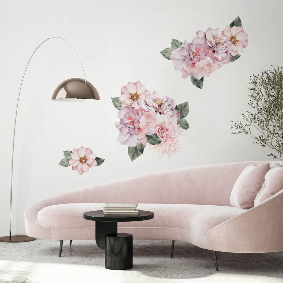 Pink Blossom - Naljepnica za zid