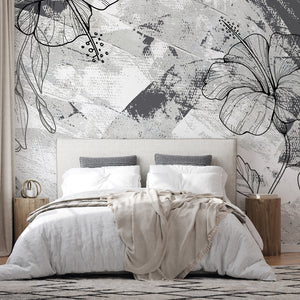 Zidna Tapeta Mural HIA Workshop Za Dom Dizajn Interijera Abstract Bloomscape