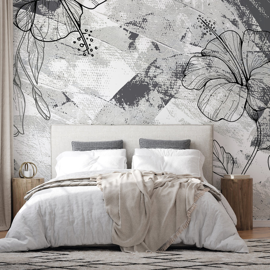 Zidna Tapeta Mural HIA Workshop Za Dom Dizajn Interijera Abstract Bloomscape