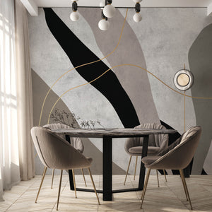 Dynamic Elegance - Zidna Tapeta - Mural