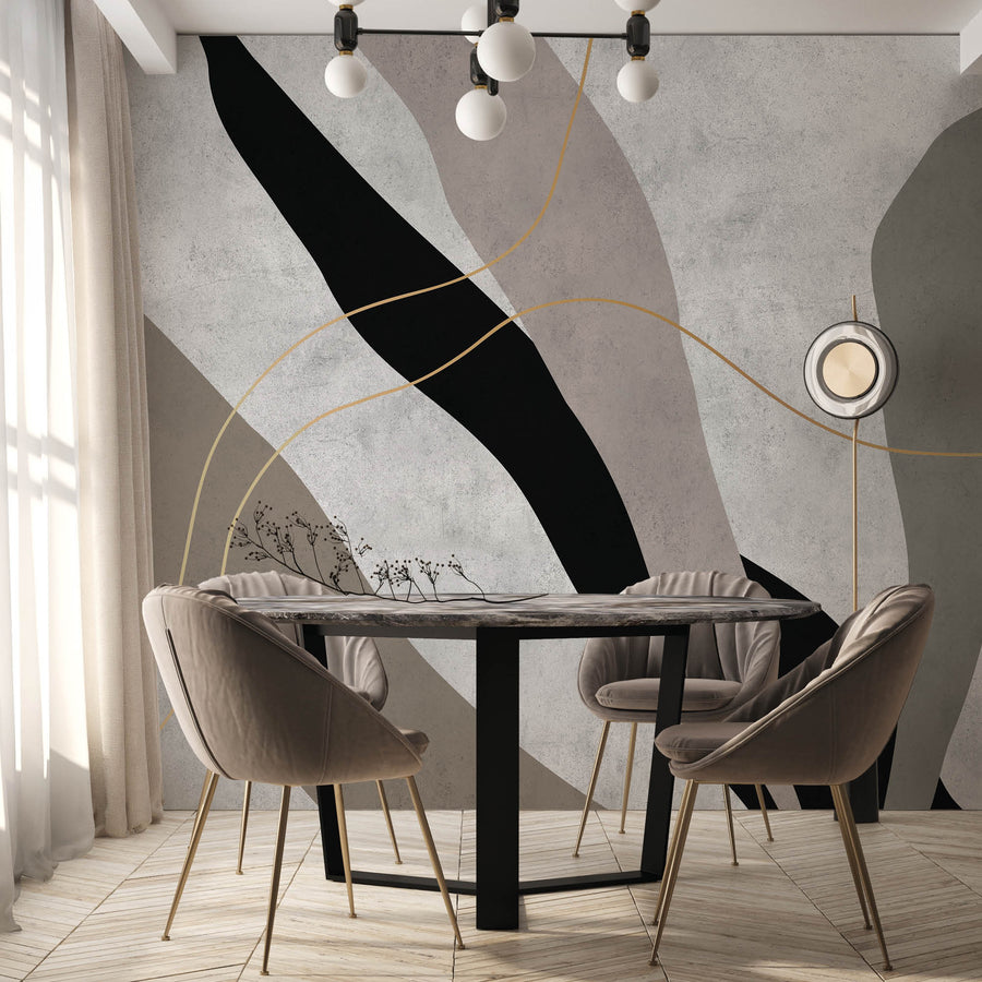 Dynamic Elegance - Zidna Tapeta - Mural