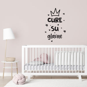 Cure su glavne - Naljepnica za zid dječje sobe
