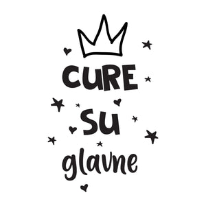 Cure su glavne - Naljepnica za zid dječje sobe