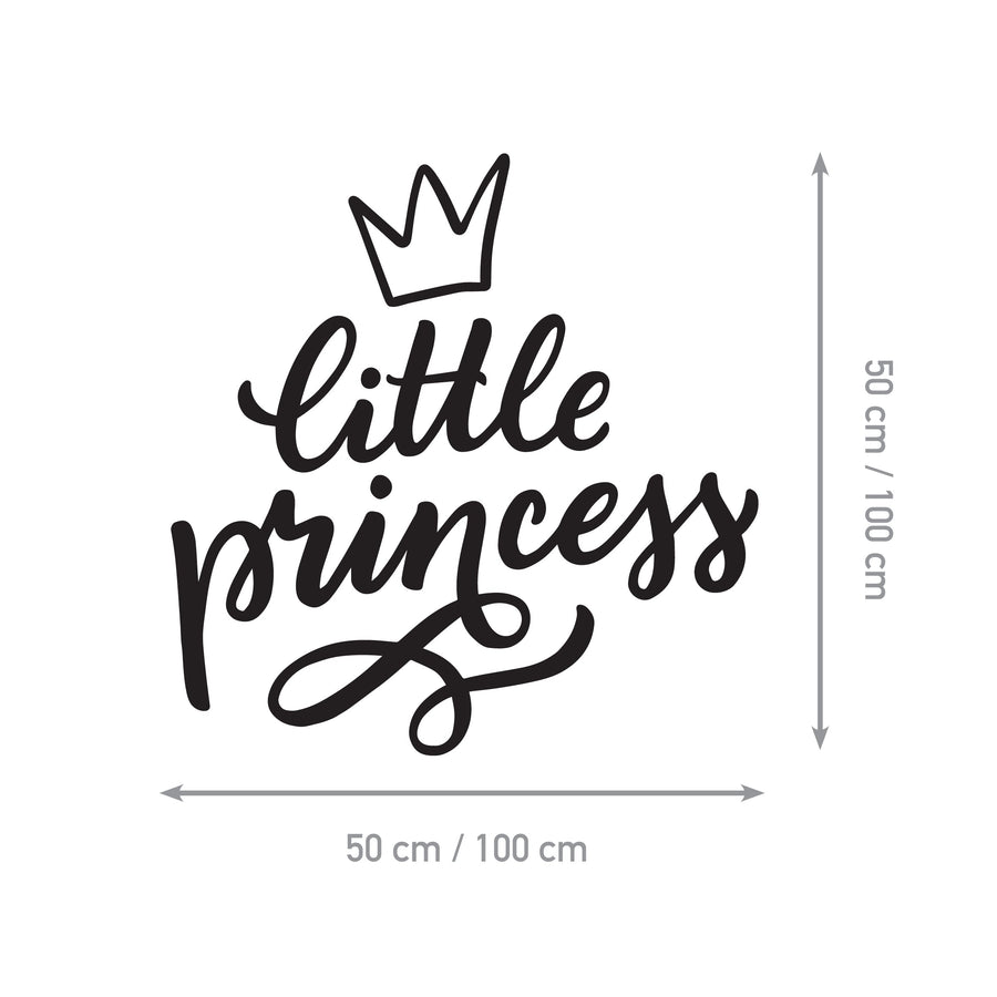Little Princess - Naljepnica za zid dječje sobe