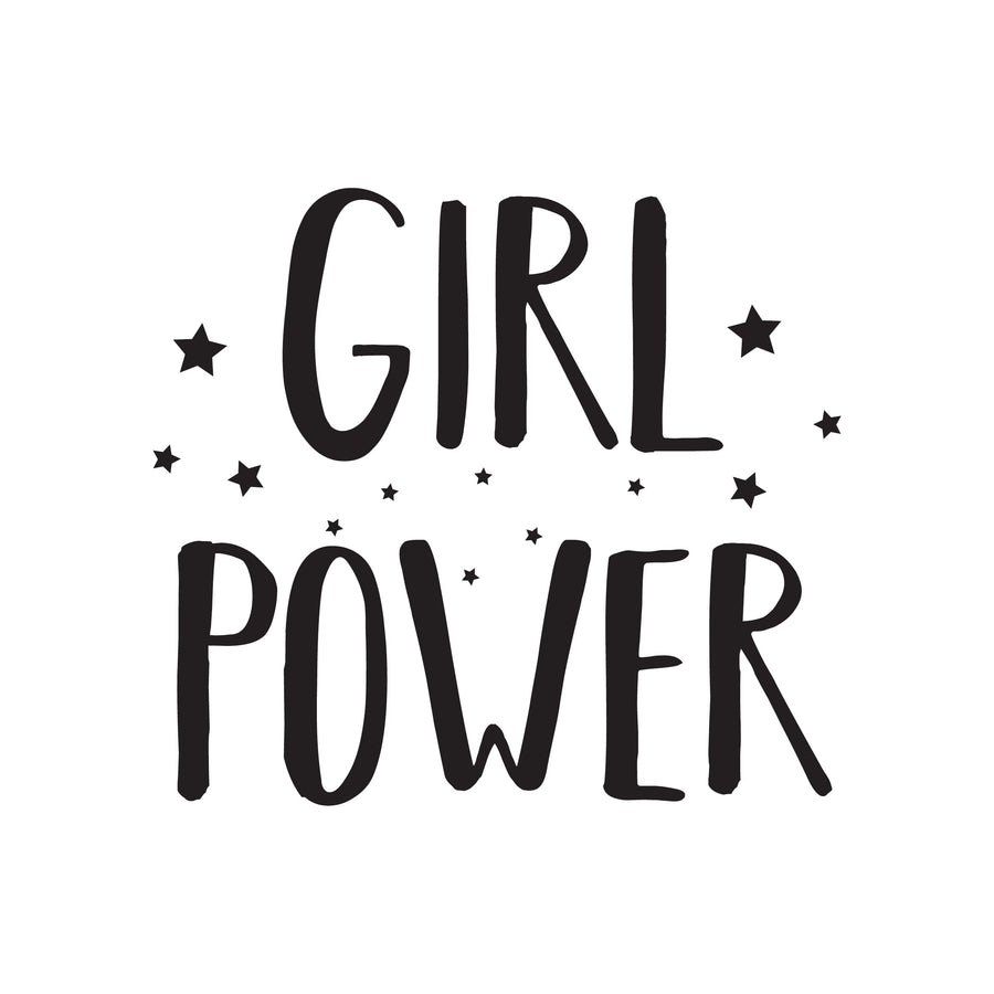 Girl Power - Naljepnica za zid dječje sobe