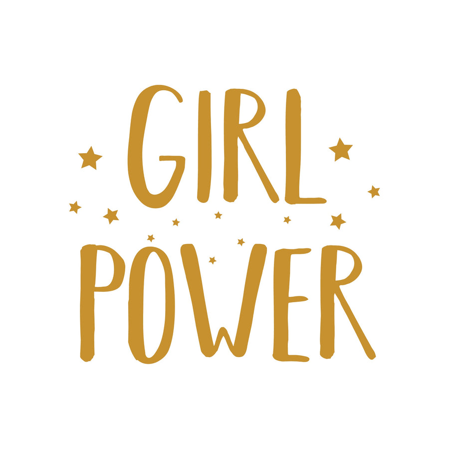 Girl Power - Naljepnica za zid dječje sobe