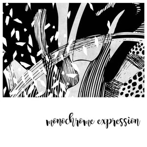 Monochrome Expression - Zidna Tapeta - Mural