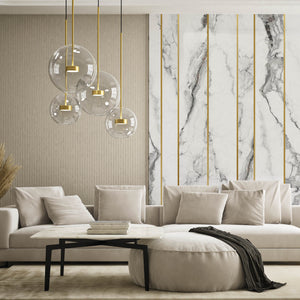 Linear Elegance - Zidna Tapeta - Mural