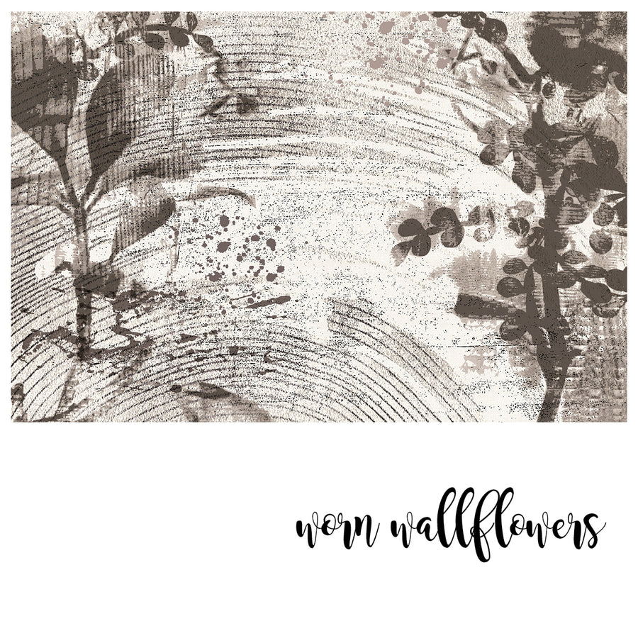Worn Wallflowers - Zidna Tapeta - Mural