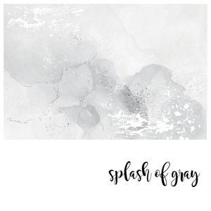 Splash of Gray - Zidna Tapeta - Mural