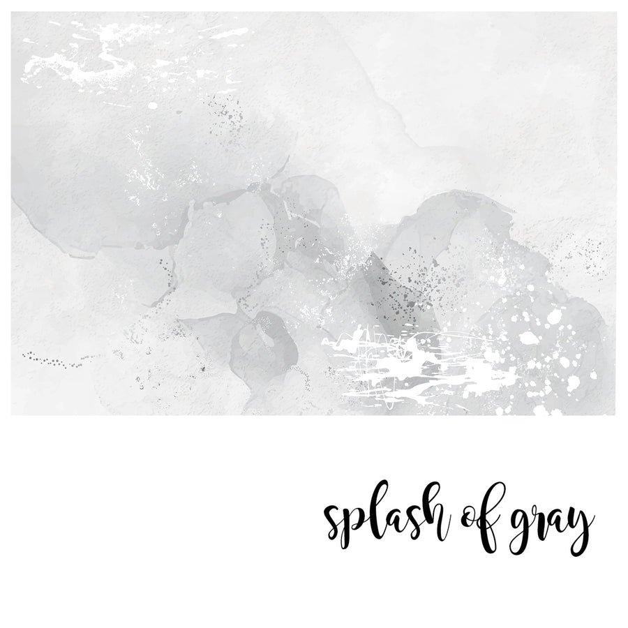 Splash of Gray - Zidna Tapeta - Mural