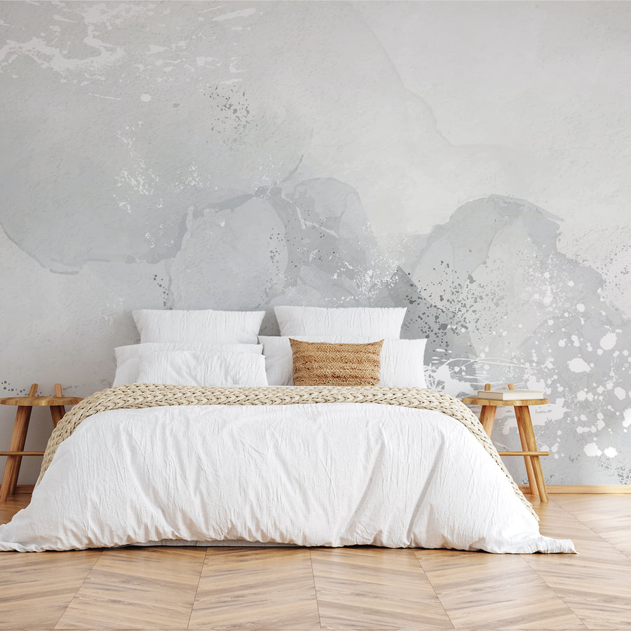 Splash of Gray - Zidna Tapeta - Mural