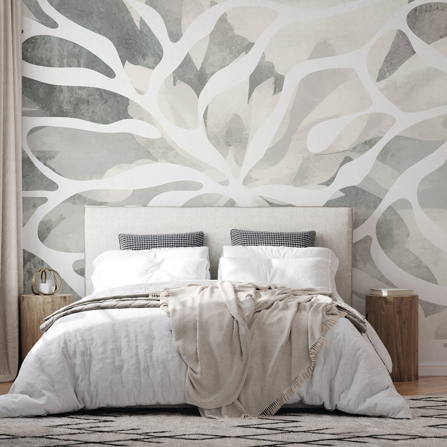 Factory Floral - Zidna Tapeta - Mural