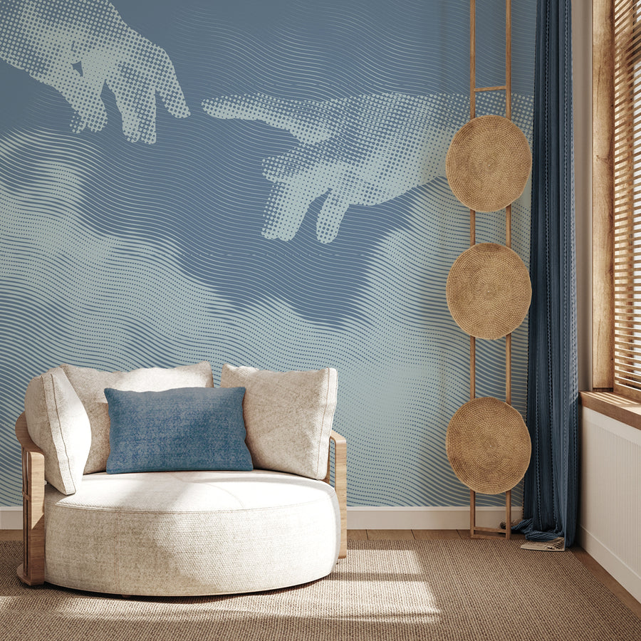 Heavenly Touch - Zidna Tapeta - Mural