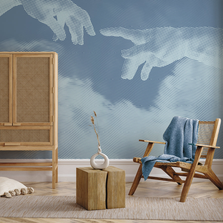 Heavenly Touch - Zidna Tapeta - Mural