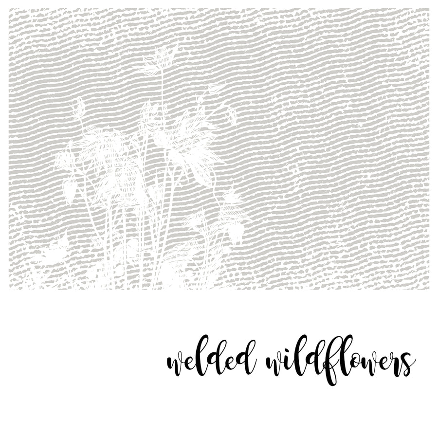 Welded Wildflowers - Zidna Tapeta - Mural