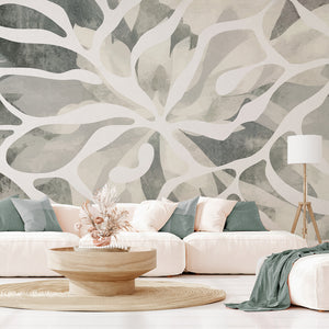 Factory Floral - Zidna Tapeta - Mural