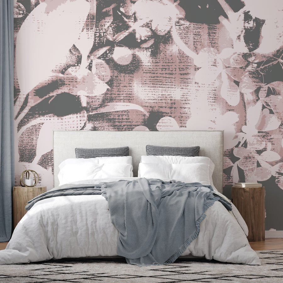 Urban Flora Rose - Zidna Tapeta - Mural