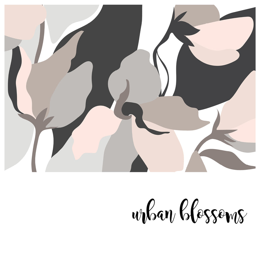 Urban Blossoms - Zidna Tapeta - Mural