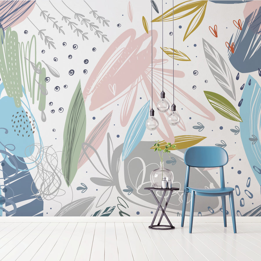 Project Pastel - Zidna Tapeta - Mural