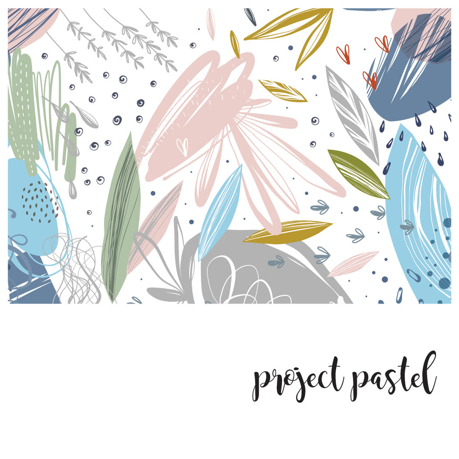 Project Pastel - Zidna Tapeta - Mural