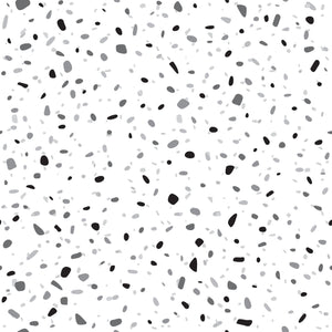 Mono Terrazzo - Zidna tapeta - Pattern
